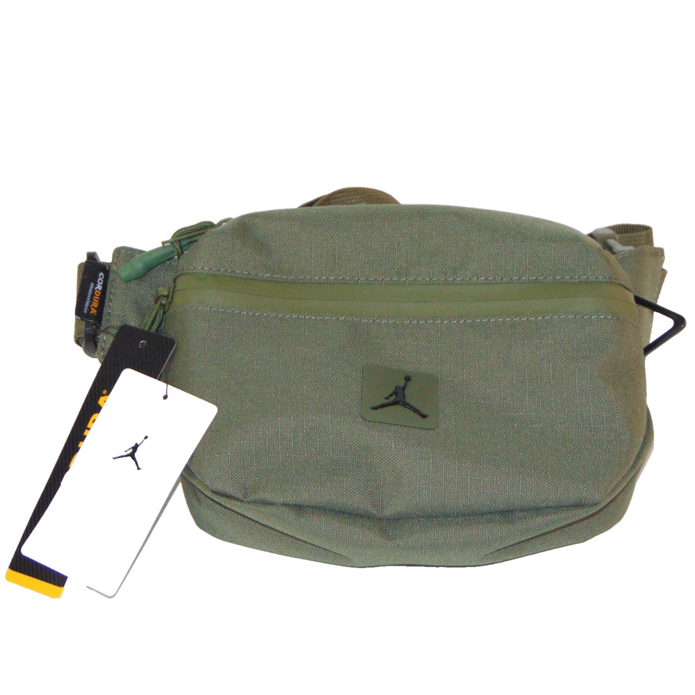 Jordan Franchise Crossbody Bag 2L MA0901 Olive Green CORDURA NWT